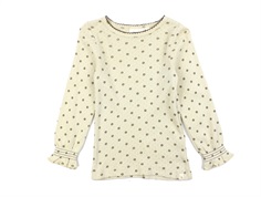 Lil Atelier wood ash floral top